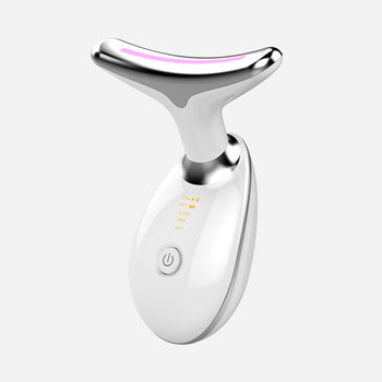7-in-1 Microcurrent Facial Massager — LED Light Therapy & EMS Skin Firming Device