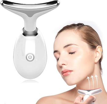7-in-1 Microcurrent Facial Massager — LED Light Therapy & EMS Skin Firming Device