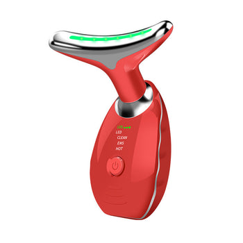 7-in-1 Microcurrent Facial Massager — LED Light Therapy & EMS Skin Firming Device